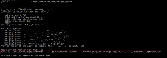 Ossec Windows client: Unable to import authentication key. Invalid