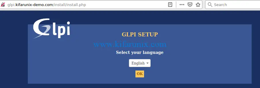 Install GLPI ITSM Tool on CentOS 8