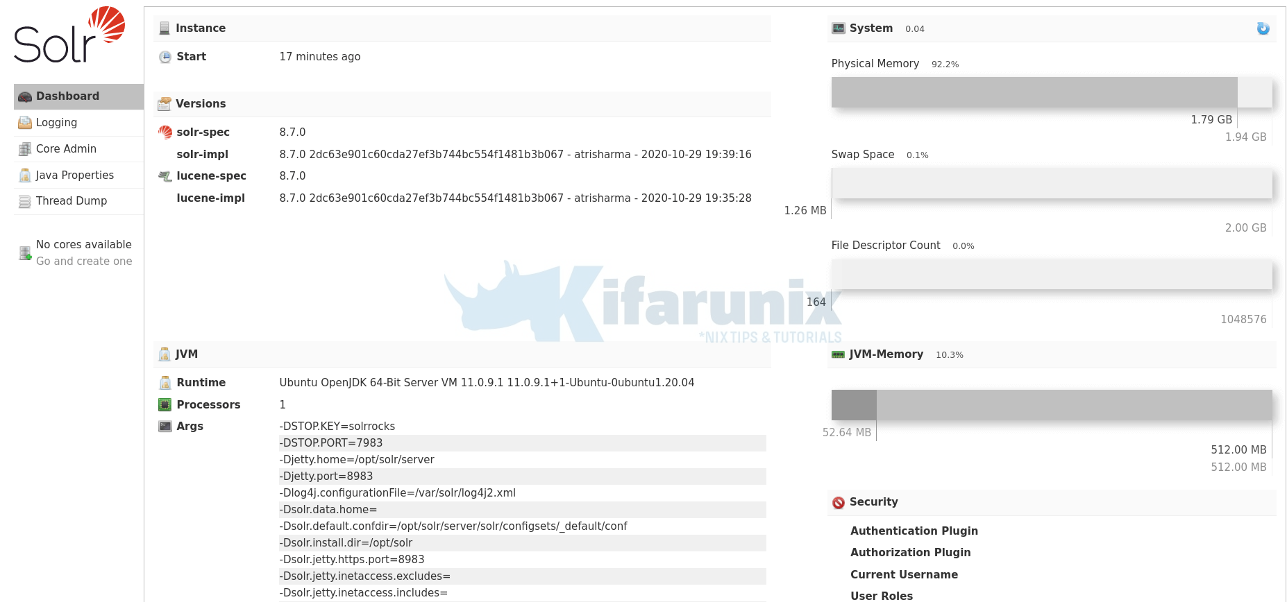 Install latest Apache Solr on Ubuntu 20.04