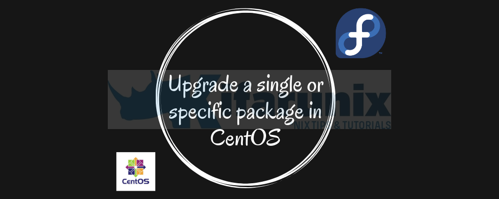 Upgrade a Single Package on CentOS/Fedora