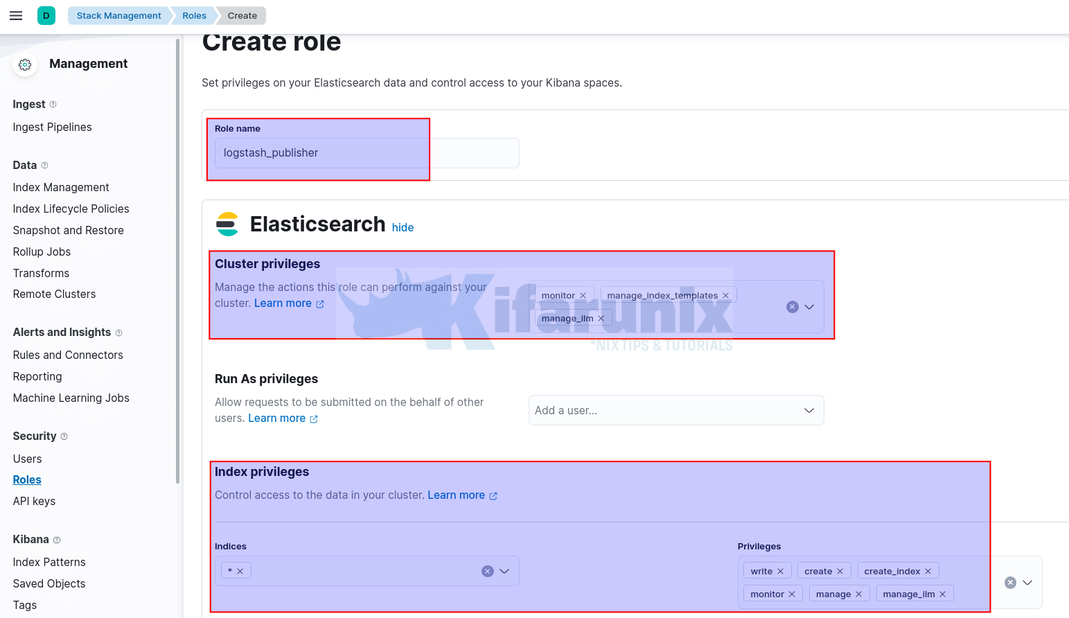 Configure Logstash Elasticsearch Basic Authentication