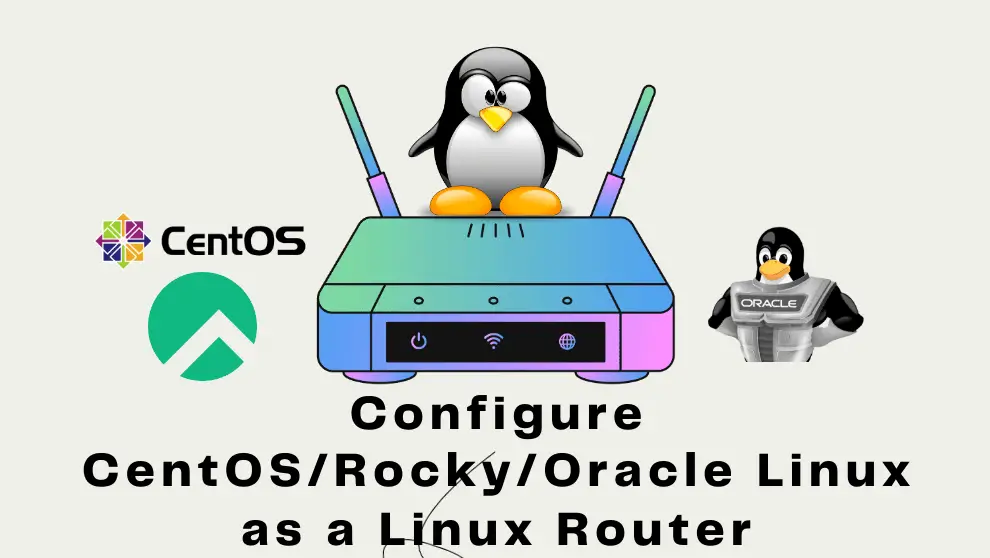 Configure CentOS/Rocky/Oracle Linux as a Linux Router