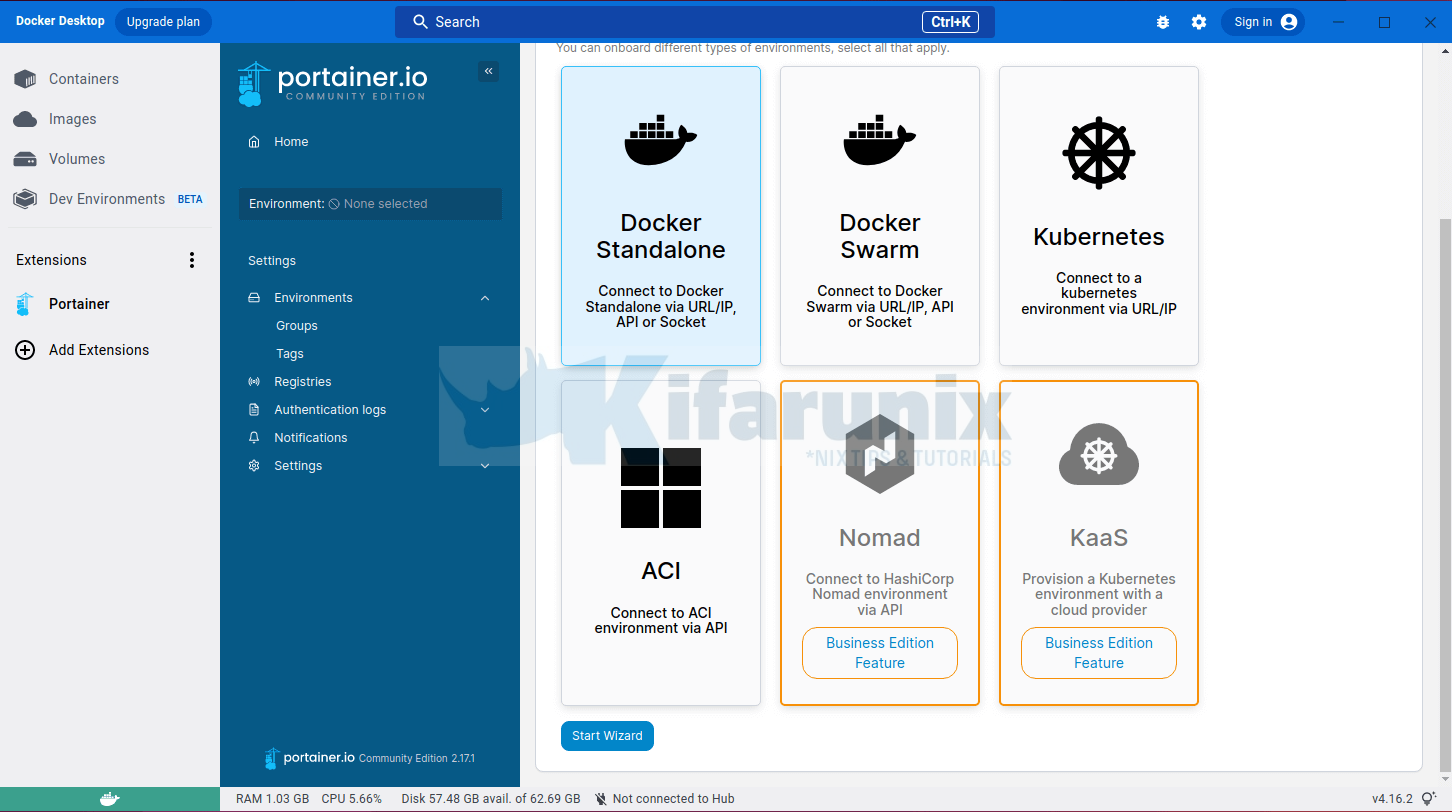 Connect to Remote Docker Environment on Docker Desktop