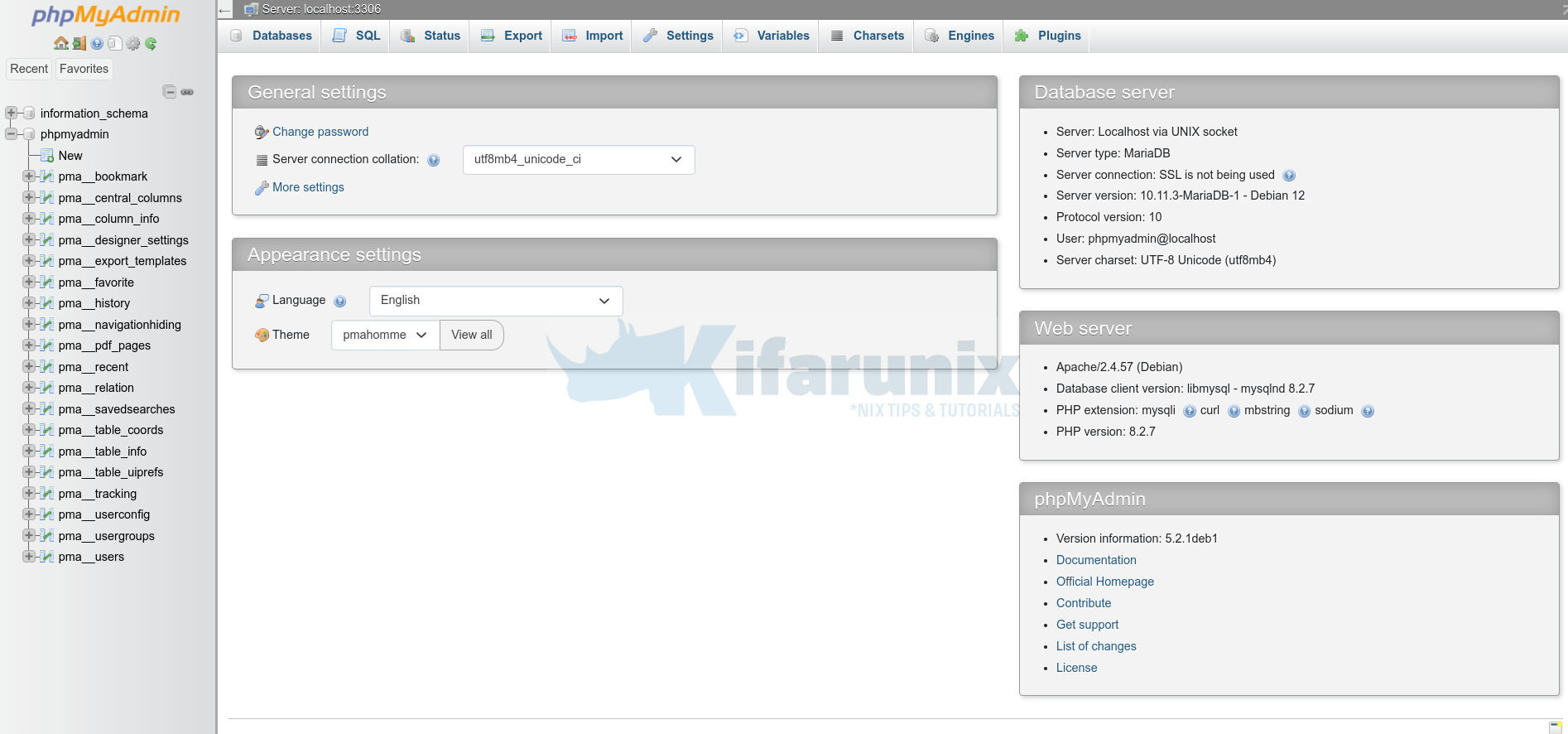 Install phpMyAdmin on Debian 12