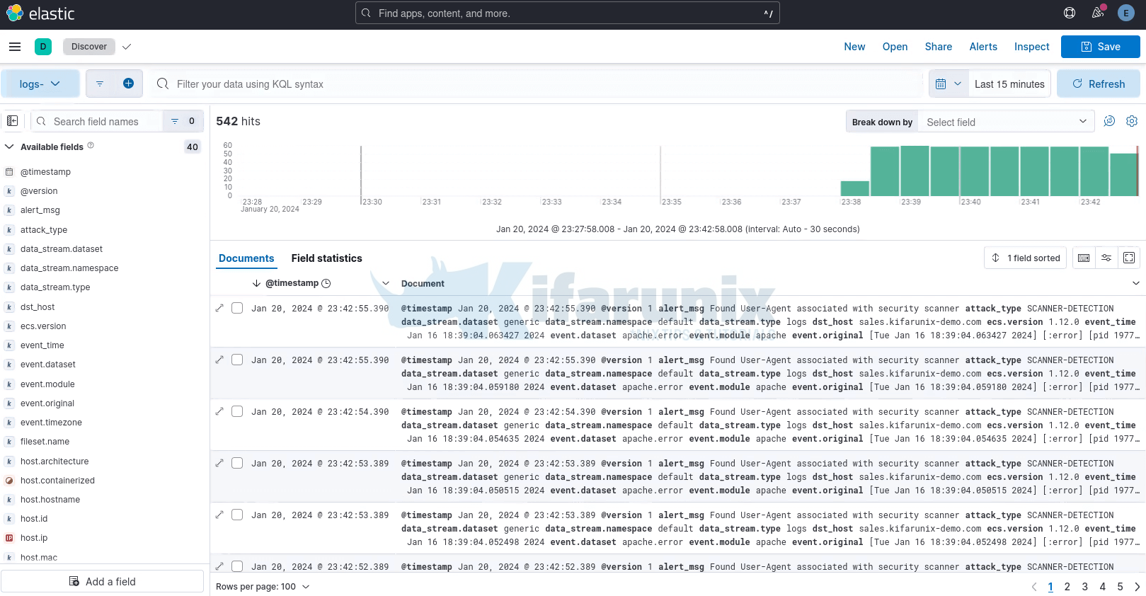 logstash 8 event data