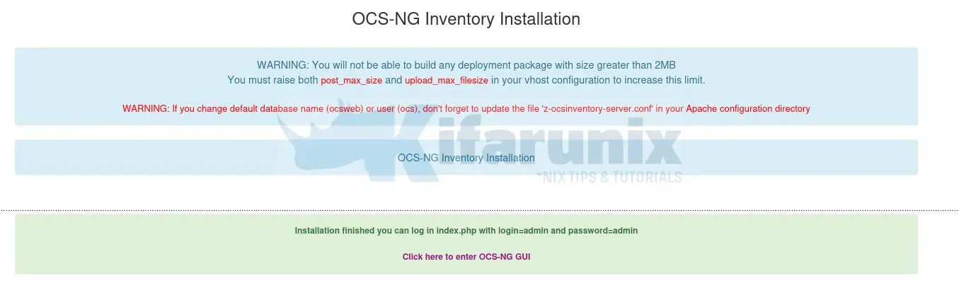 Install OCS-NG Inventory on CentOS 8 Stream