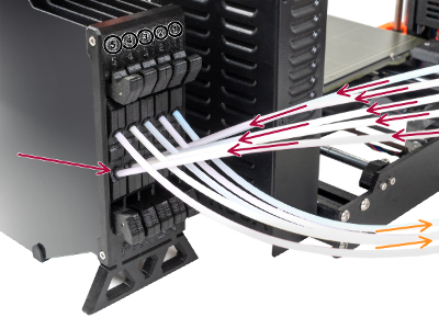 Spoolholder-to-Buffer Cartridges (from Original Prusa MMU3 Assembly Manual)