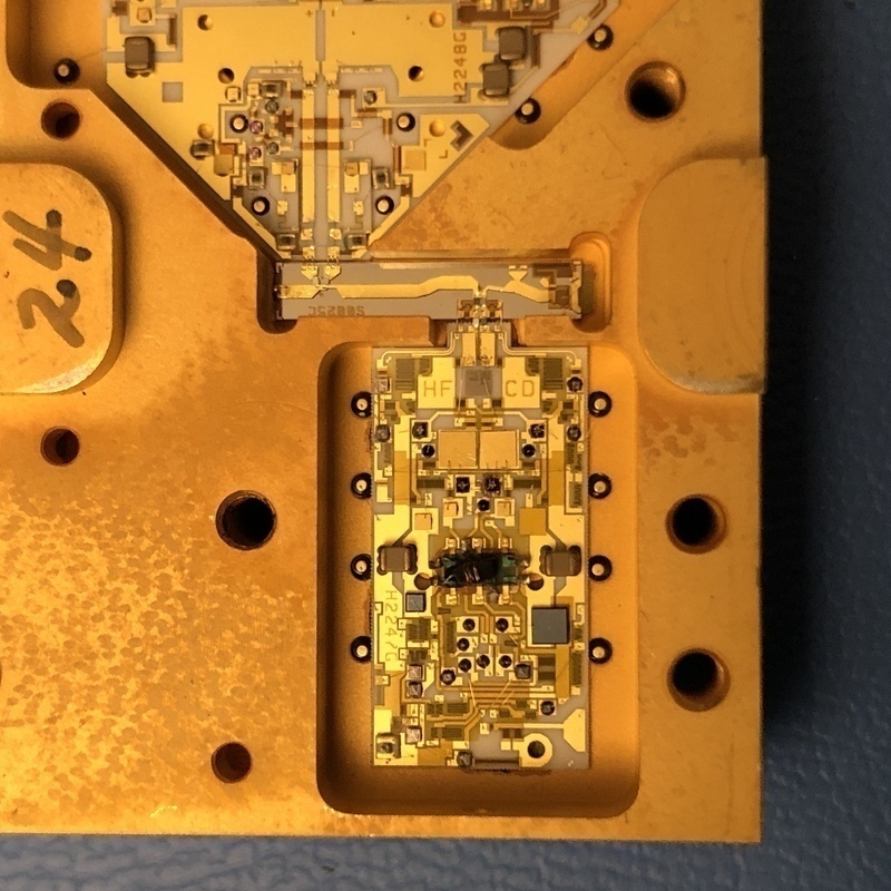 RF circuit, close-up