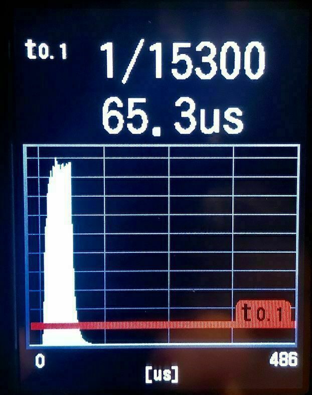 Flash Waveform at 1/16 power